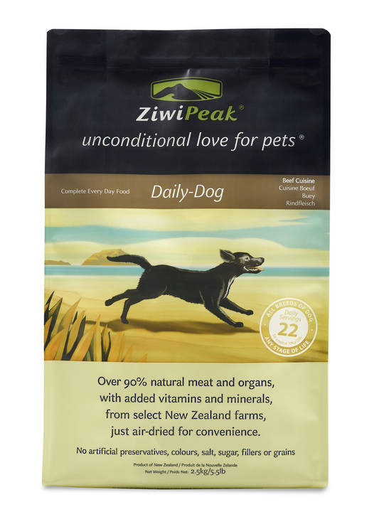 Ziwi Peak Air-Dried Beef Dog Cuisine 2.5kg